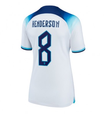 England Jordan Henderson #8 Hjemmedrakt Kvinner VM 2022 Kortermet